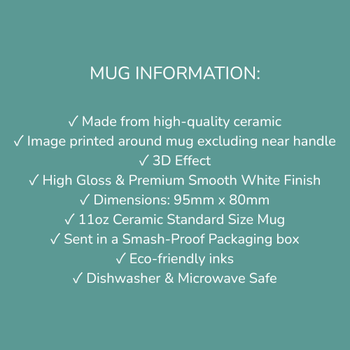 Brown Pumpkin Spice Mug (3D effect)