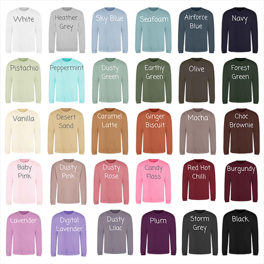 Book Lover embroidered Sweatshirt or Hoodie