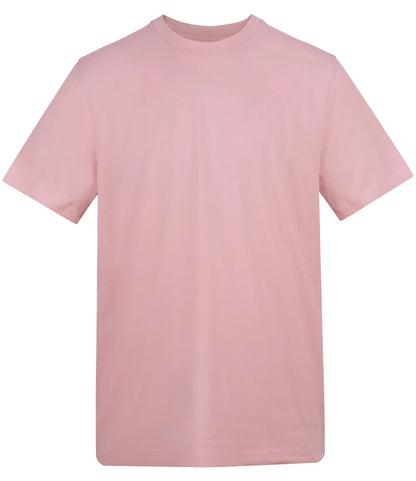 Plain pink t-shirt on a white background
