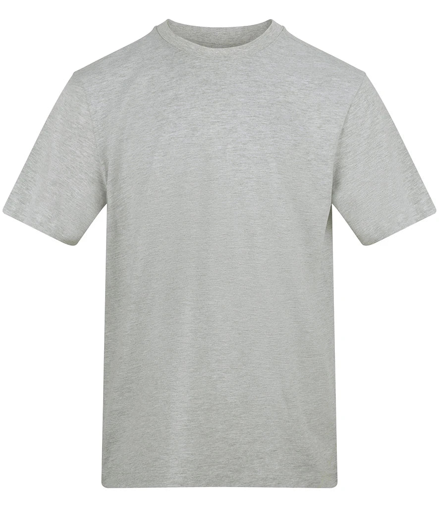 Grey t-shirt on a white background