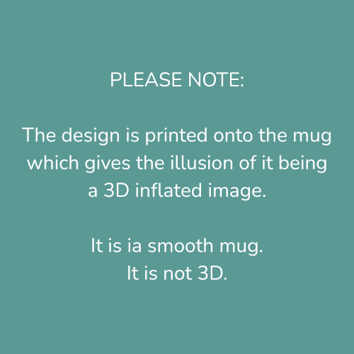 Brown Pumpkin Spice Mug (3D effect)