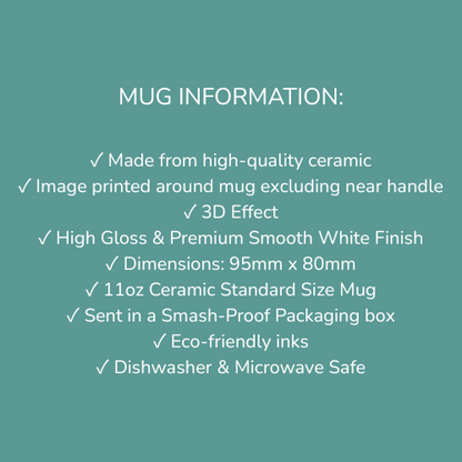 Brown Pumpkin Spice Mug (3D effect)