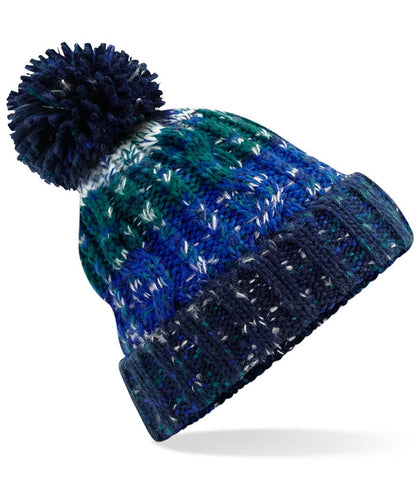 Corkscrew Pom Pom Beanie