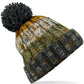 Corkscrew Pom Pom Beanie