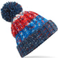 Corkscrew Pom Pom Beanie