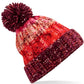 Corkscrew Pom Pom Beanie