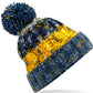 Corkscrew Pom Pom Beanie