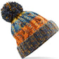 Corkscrew Pom Pom Beanie