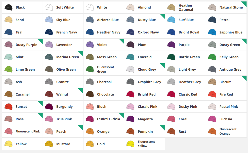 Custom embroidered Beanie Hat (your text)