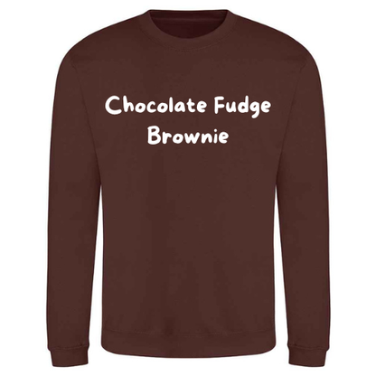 Gingerbread Trio embroidered appliqué Sweatshirt