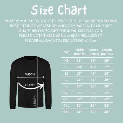 Luna Moon Embroidered Black Sweatshirt