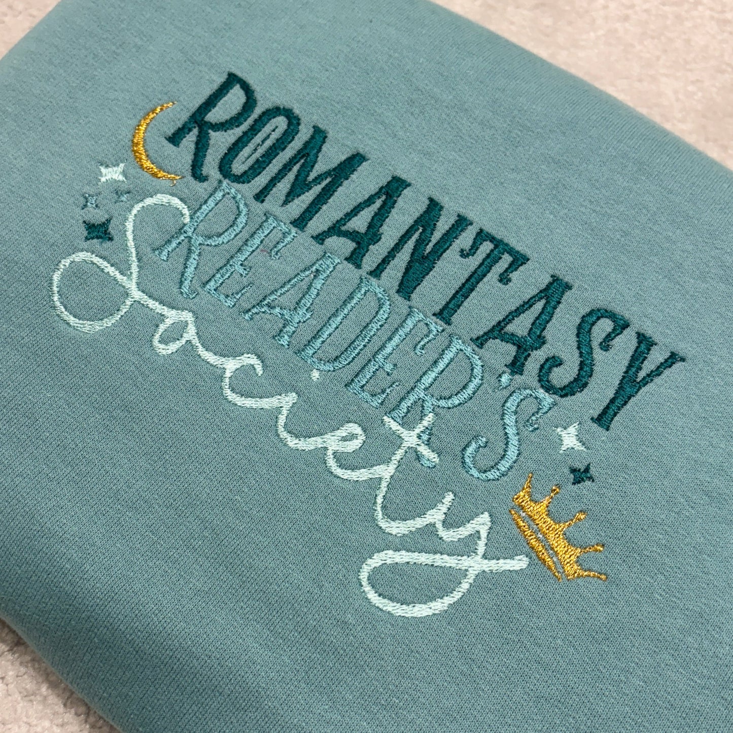 Romantasy Readers Society embroidered Sweatshirt