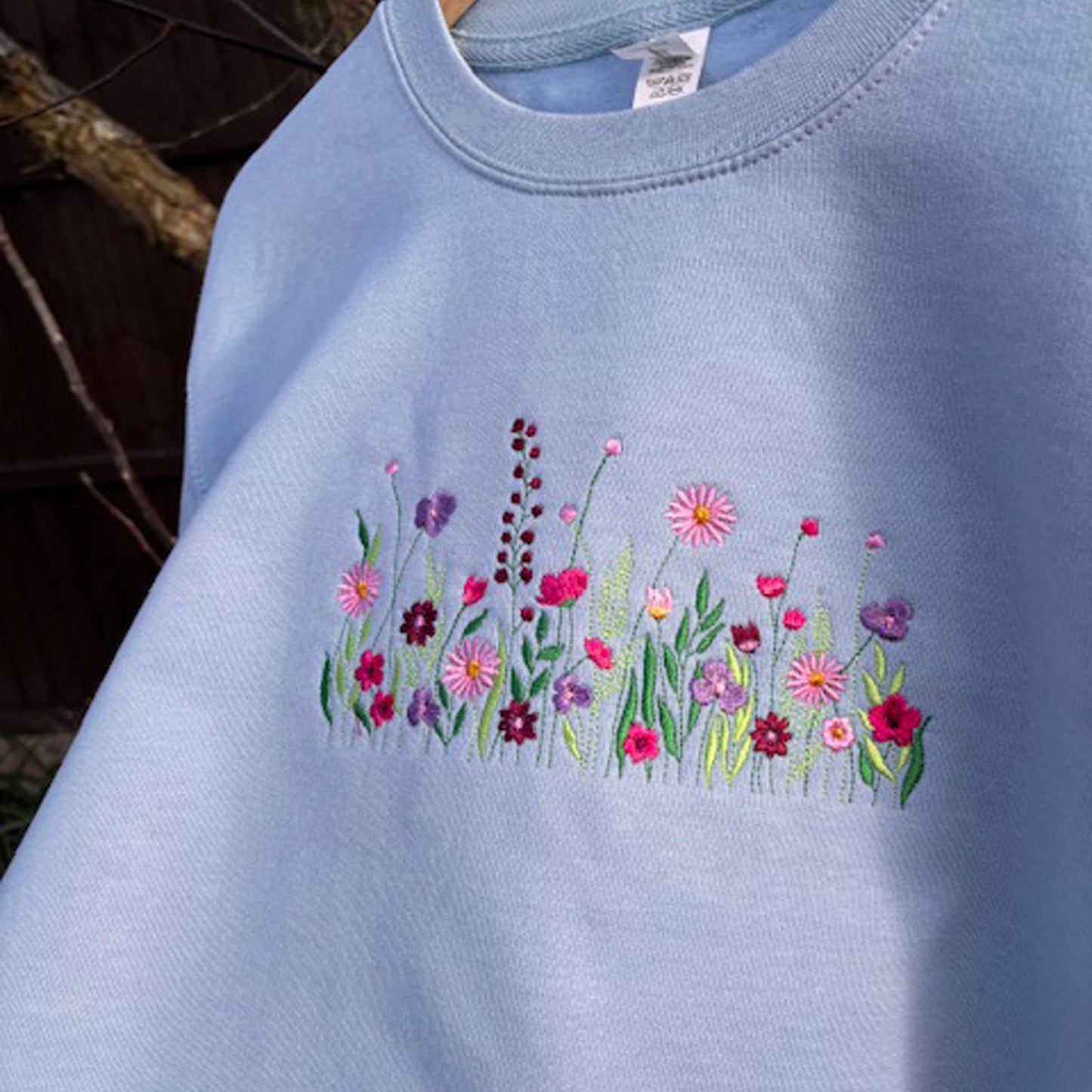 Wildflower Embroidered Sweatshirt