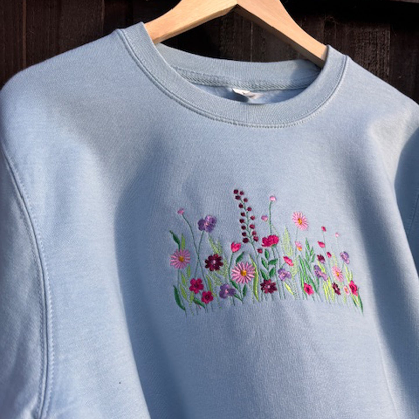 Wildflower Embroidered Sweatshirt