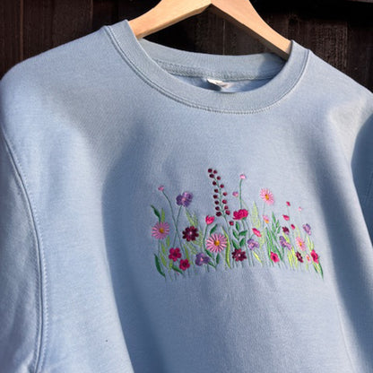 Wildflower Embroidered Sweatshirt