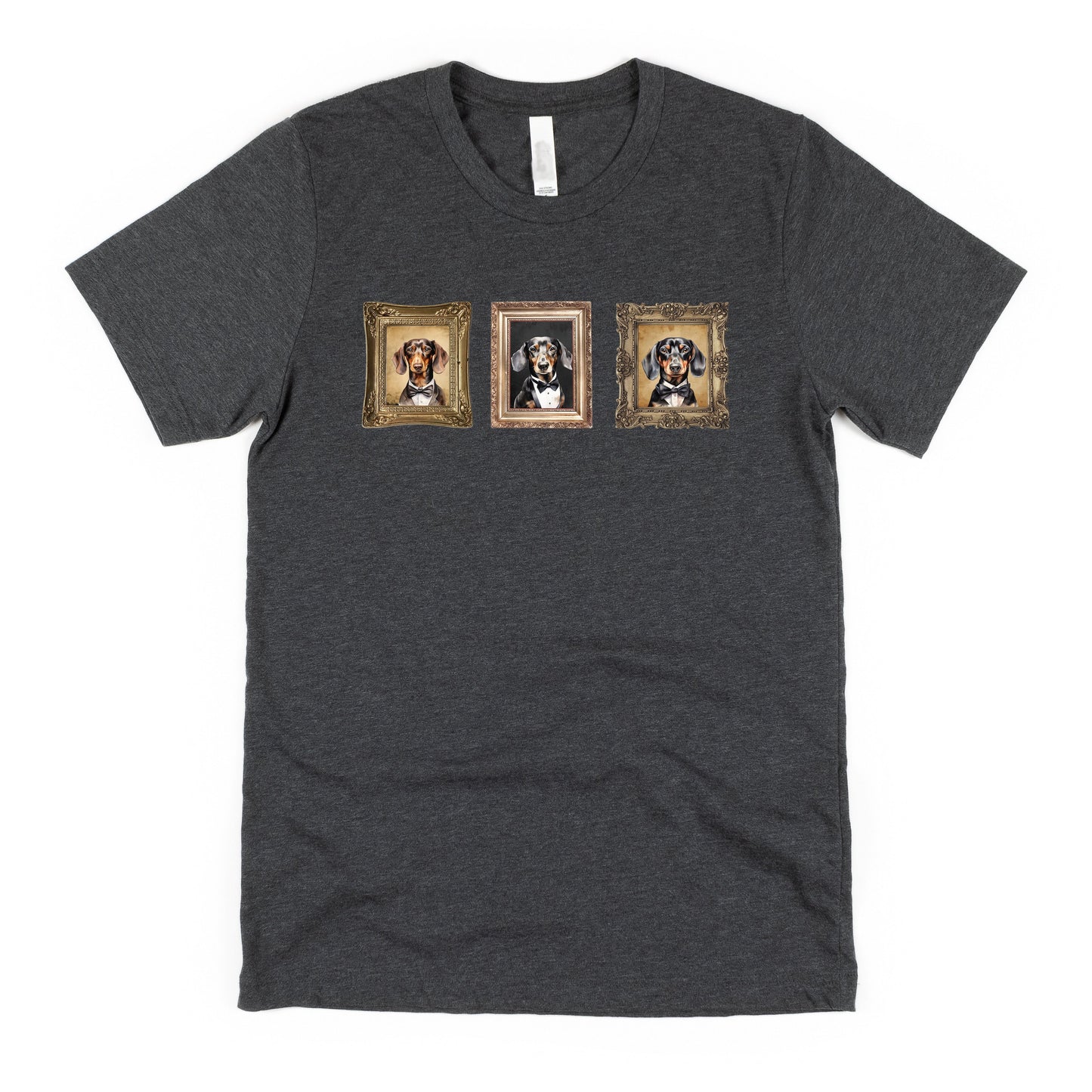 Dashshund Framed Pictures T-Shirt