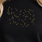 Star Constellation Embroidered Sweatshirt or Hoodie