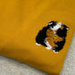 Guinea Pig Fluffy Embroidered Sweatshirt or Hoodie