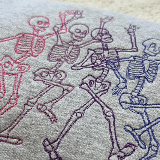 Dancing Skeletons Sweatshirt or Hoodie
