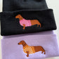Dachshund Embroidered Beanie Hat