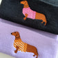 Dachshund Embroidered Beanie Hat