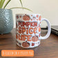 Pumpkin Spice Halloween Mug (3D effect)